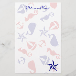 Nautical Scatter Briefpapier