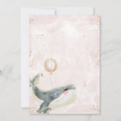 Nautical Sea Baby Shower Invitations pour une fill (Dos)