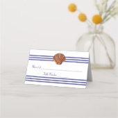 Nautical Seashell - Escort Kaart (Voorkant)