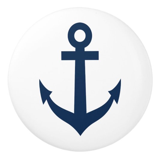 Nautical ship anchor deur and drawer pull knoppen (Voorkant)