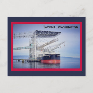 Nautical Ship Tacoma Washington Briefkaart