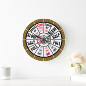 Nautical Ship Telegraph Traditional Grote Klok (Huis)