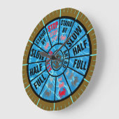 Nautical Ship Telegraph Traditional Large Clock Grote Klok (Hoek)