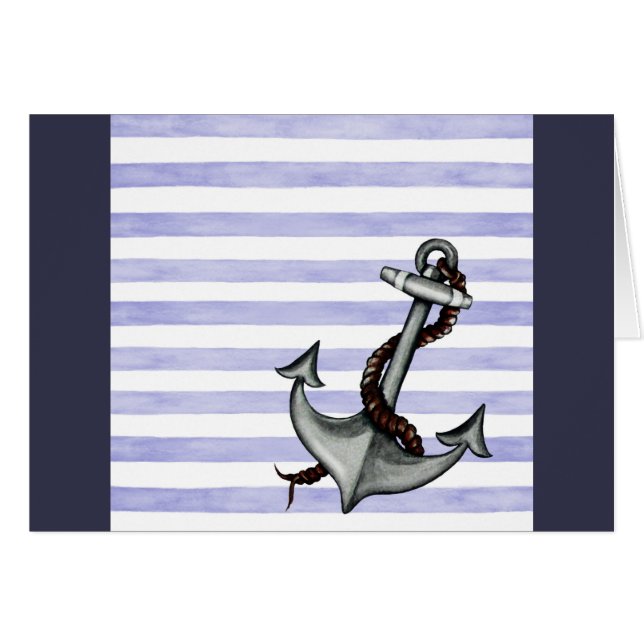 Nautical Ship's Anchor (Voorkant Horizontaal)