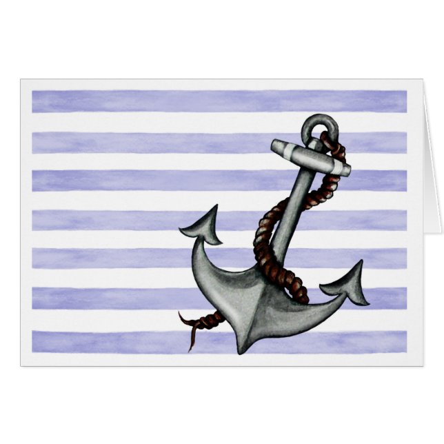 Nautical Ship's Anchor (Voorkant Horizontaal)