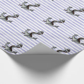 Nautical Ship's Anchor Cadeaupapier (Hoek)