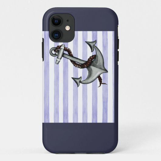 Nautical Ship's Anchor Case-Mate iPhone Case (Achterkant)