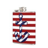 Nautical Ship's Anchor Flask Heupfles (Links)