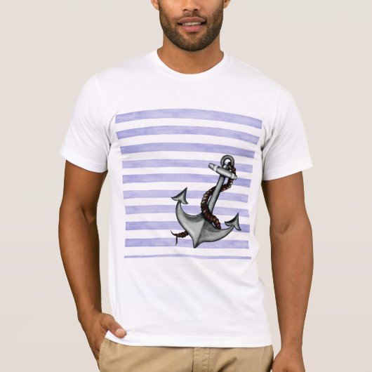 Nautical Ship's Anchor T-shirt (Voorkant)