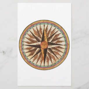 Nautical Ship's Compass Navigator Sailing