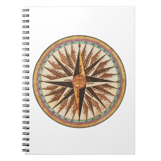 Nautical  Ship's Compass Navigator Sailing Notitieboek (Voorkant)