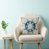 Nautical Ship's Wheel for Navigation Kussen (Stoel)