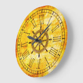 Nautical Ships Wheel Roman Numeral Grote Klok (Hoek)