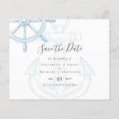 Nautical Ships Wheel Wedding (Voorkant)