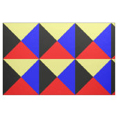 Nautical Sign Code Flags Letter Z "Zulu" Stof (Fat Quarter)