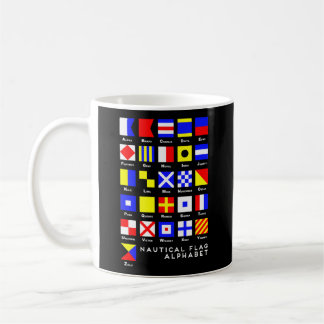 Nautical Signal Flag Alphabet Koffiemok