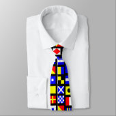 Nautical Signal Flags set Alpha to Zulu Stropdas (Gebonden)