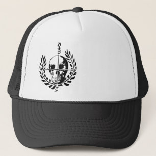 Nautical Skull Logo Trucker hat Pet