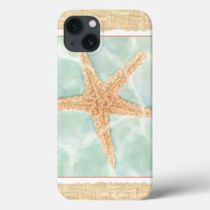 Nautical Starfish in Water iPhone 13 Hoesje