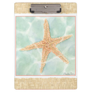 Nautical Starfish in Water Klembord