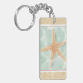 Nautical Starfish in Water Sleutelhanger (Voorkant Links)