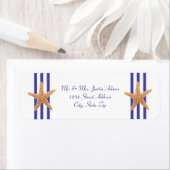 Nautical Starfish - Return Address Labels (Insitu)