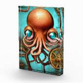 Nautical Steampunk Monster Octopus Fotoblokken (Rechts)