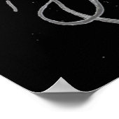 Nautical Steampunk Octopus  Kraken Draken Drawing Poster (Hoek)