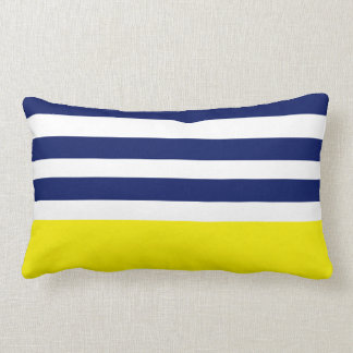 Nautical Stripe Lumbar Pillow Kussen