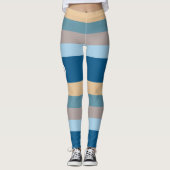Nautical Stripes leggings (Voorkant)
