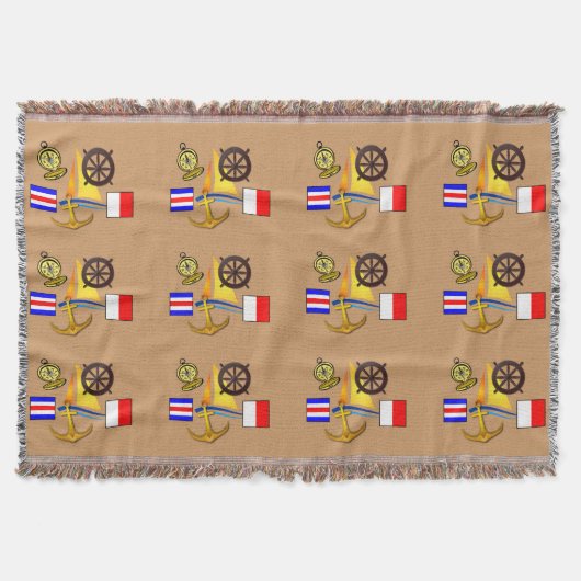 Nautical Thema - deken (Voorkant)