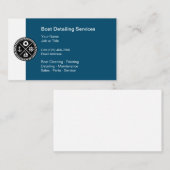 Nautical Theme Boating Visitekaartje (Voorkant / Achterkant)