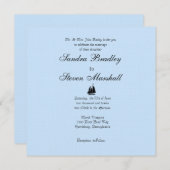 Nautical Theme Wedding Invitations Kaart (Voorkant / Achterkant)