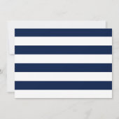 Nautical Thétaire Sailboat Rehearsal Dinner Kaart (Achterkant)