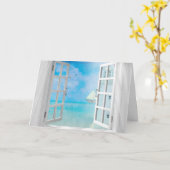 Nautical Thinking of You Kaart (Gele Bloem)