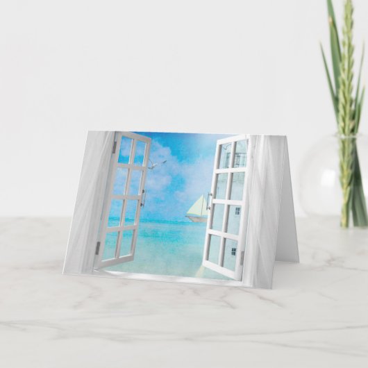 Nautical Thinking of You Kaart (Voorkant)