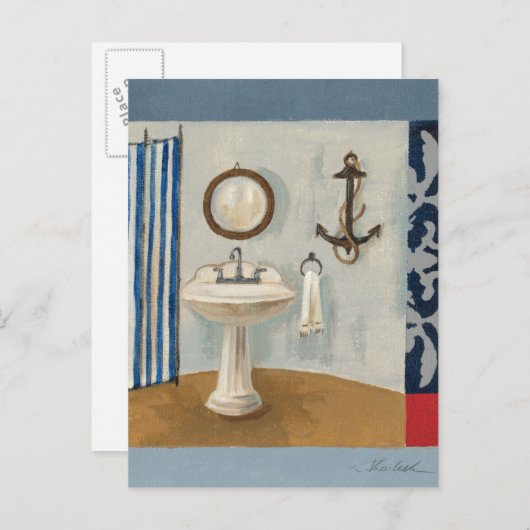 Nautical Threadroom Briefkaart (Voorkant / Achterkant)