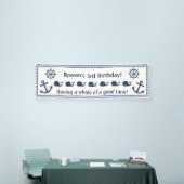 Nautical ThreatBirthday Banner (Beurs)