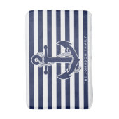 Nautical Threats Personalized Bath Mat (Voorkant Verticaal)