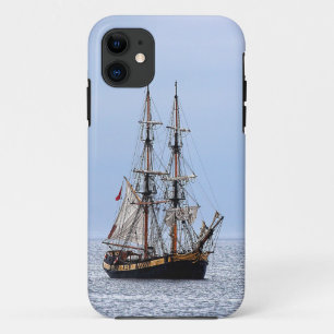 Nautical Vissen Boat Blue Skies iPhone 11 Hoesje