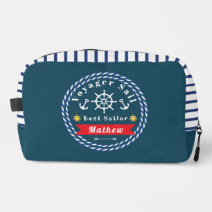 Nautical Voyager Beste Zeiler Donkerblauw Toilettasje