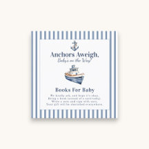 Nautical Watercolor Anker Baby Shower 