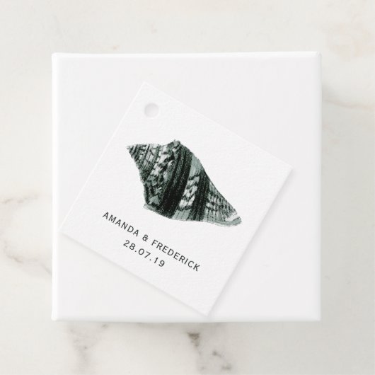  Nautical Wedding Bedankjes Labels (In situ)