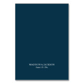 Nautical Wedding Kaart (Achterkant)