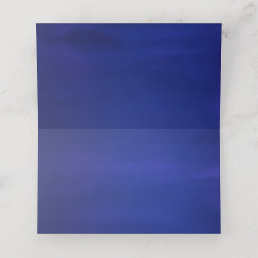 Nautical Wedding Red Blue Hydrangea Paint Drip (Binnenkant ongevouwen)