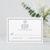 Nautical Wedding RSVP (Staand voorkant)