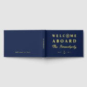Nautical Welcome Aboard Add Name Boat (Complet)