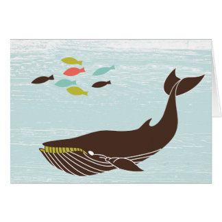 Nautical Whale All Occasion Card