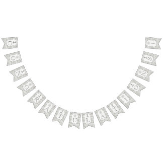 Nautical Whitewash Wood Beach Wedding Collectie Vlaggetjes