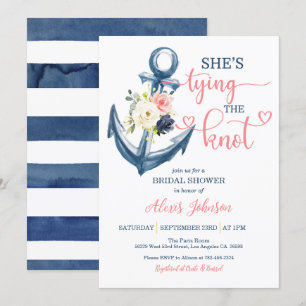 Nautical Ze is Tying the Knot Vrijgezellenfeest (R Kaart